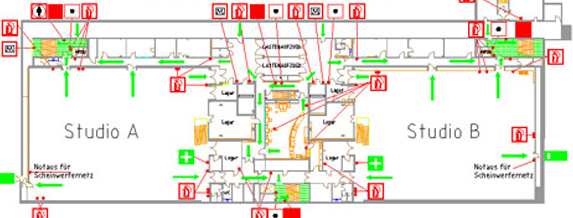 CAD schets - Verdiepingsplan